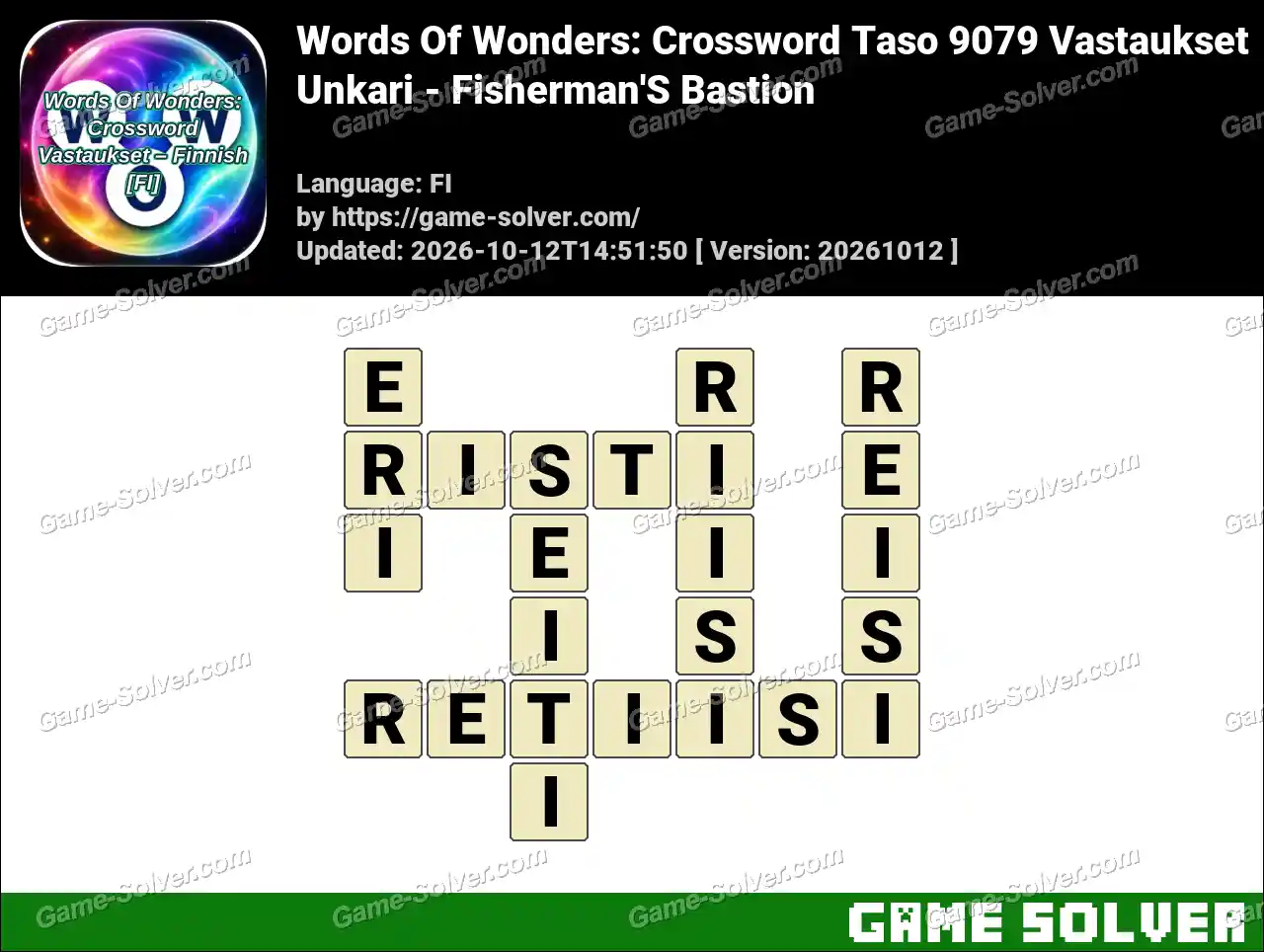 Words Of Wonders: Crossword Taso 9079 Vastaukset – Unkari – Fisherman’S Bastion